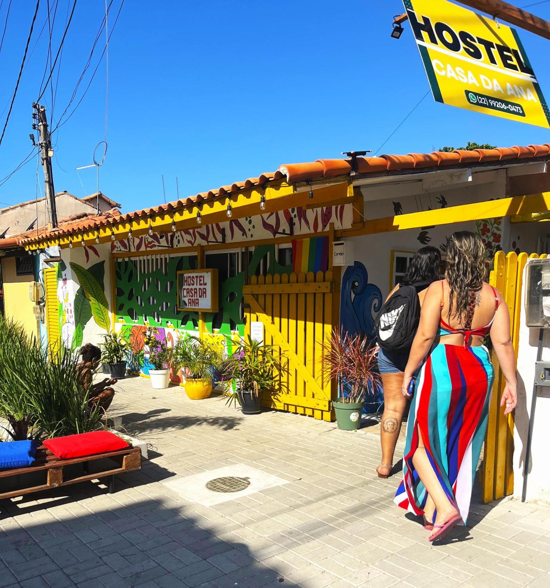 Hostel Casa Da Ana Búzios 外观 照片